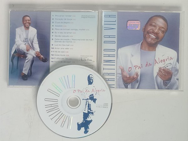 Cd o Pai da Alegria Interprete Martinho da Vila (2001) [usado]