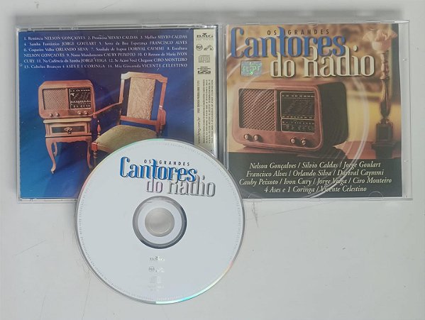Cd os Grandes Cantores do Rádio Interprete Vários Artistas (2000) [seminovo]