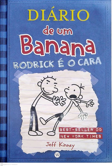 Livro Rodrick é o Cara [diário de um Banana; 2] Autor Kinney, Jeff (2009) [seminovo]