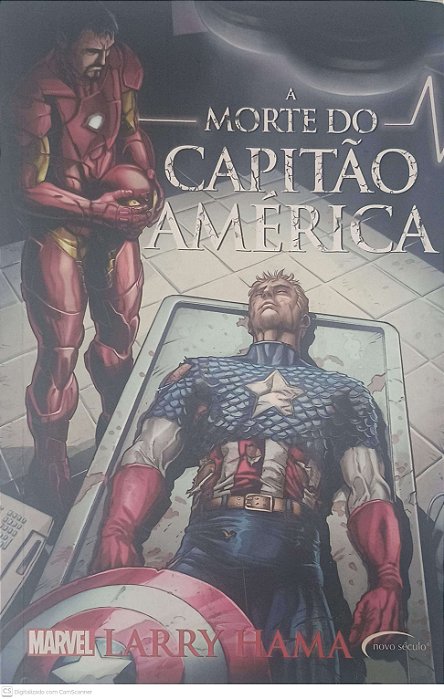 Livro a Morte do Capitão América Autor Hama, Larry (2016) [usado]