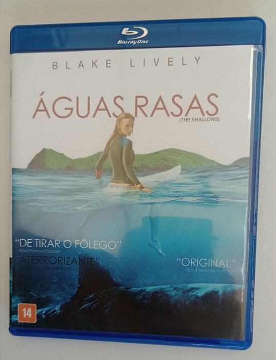 Dvd [blu-ray] Águas Rasas Editora (2016) [seminovo]