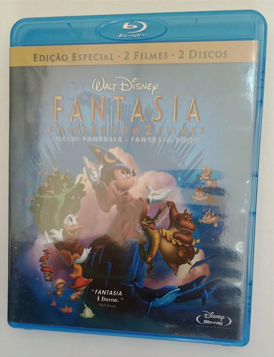 Dvd [blu-ray] Fantasia / Disney Editora [seminovo]