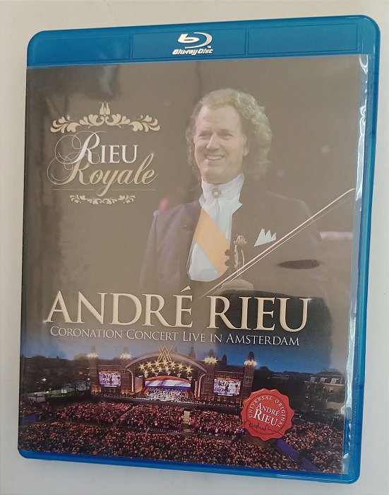Dvd [blu-ray] André Rieu - Rieu Royale Editora (2013) [seminovo]