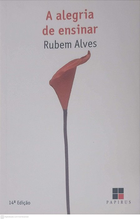 Livro Alegria de Ensinar Autor Alves, Rubem (2012) [usado]