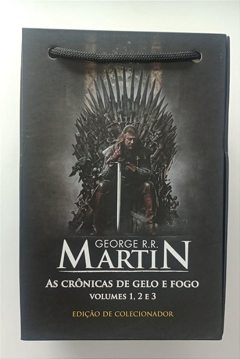 Livro [box] as Crônicas de Gelo e Fogo 1 - 3 Autor Martin, George R.r. (2011) [usado]