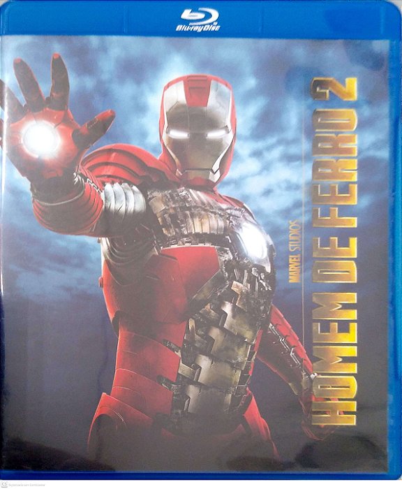 Dvd [blu-ray] Homem de Ferro 2 Editora (2010) [seminovo]