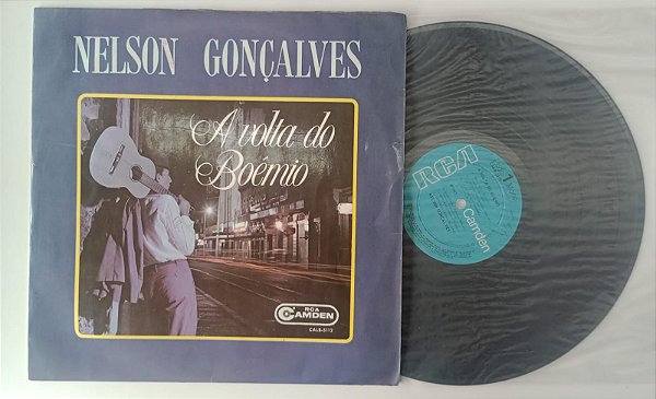 Disco de Vinil a Volta do Boêmio - Lp 1967 Interprete Nelson Gonçalves (1967) [usado]