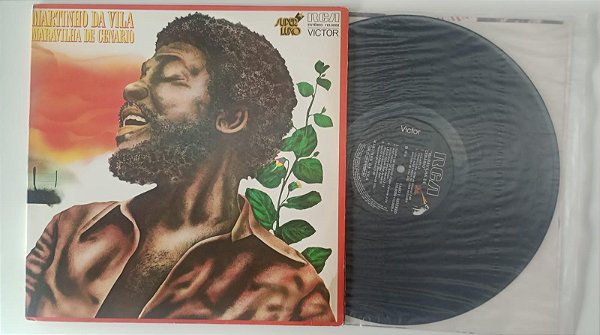 Disco de Vinil Maravilha de Cenario - Lp 1975 Interprete Martinho da Vila (1975) [usado]