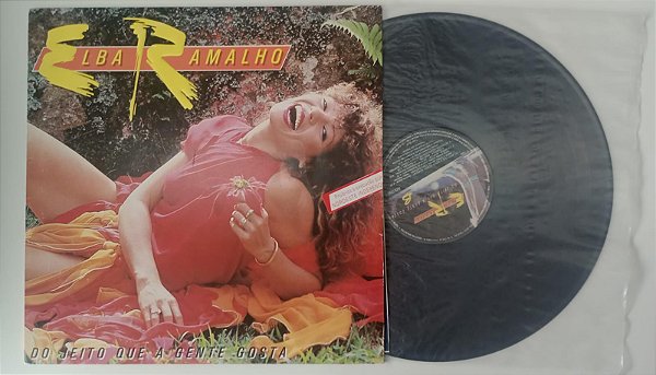 Disco de Vinil do Jeito que a Gente Gosta - Lp 1984 Interprete Elba Ramalho (1984) [usado]