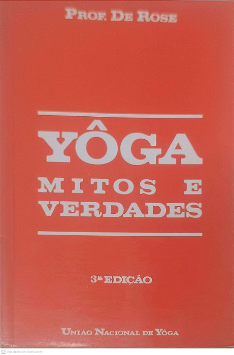 Livro Yôga Mitos e Verdades Autor Yôga, União Nacional [usado]