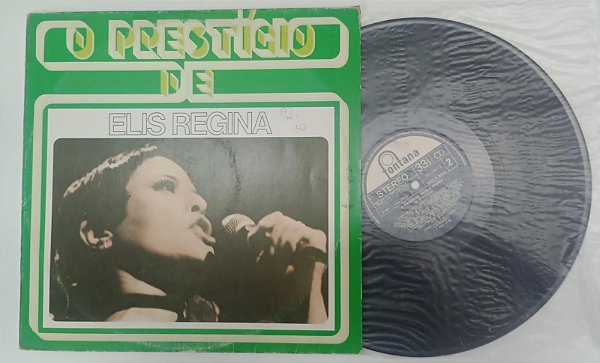 Disco de Vinil o Prestígio - Lp 1983 Interprete Elis Regina (1983) [usado]
