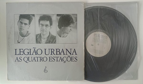 Disco de Vinil as Quatro Estações - Lp 1989 Interprete Legião Urbana (1989) [usado]