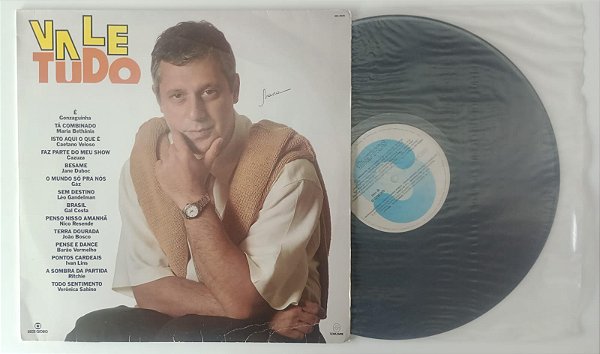 Disco de Vinil Vale Tudo - Lp 1988 / Trilha Interprete Vários Artistas (1988) [usado]