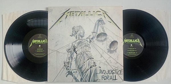 Disco de Vinil And Justice For All - Lp 2008 Interprete Metallica (2008) [usado]