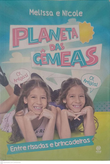 Livro Planeta das Gemeas Autor Melissa e Nicole (2017) [usado]