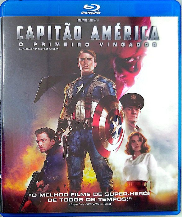 Dvd [blu-ray] Capitão América: o Primeiro Vingador Editora (2011) [usado]