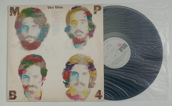 Disco de Vinil Vira Virou / Lp Interprete Mpb-4 [usado]