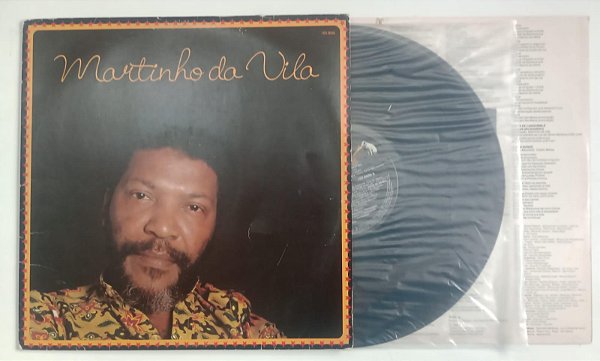 Disco de Vinil Novas Palavras / Lp 1983 Interprete Martinho da Vila (1983) [usado]