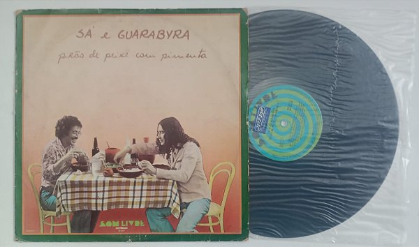 Disco de Vinil Pirão de Peixe com Pimenta - Lp 1977 Interprete Sá e Guarabyra (1977) [usado]