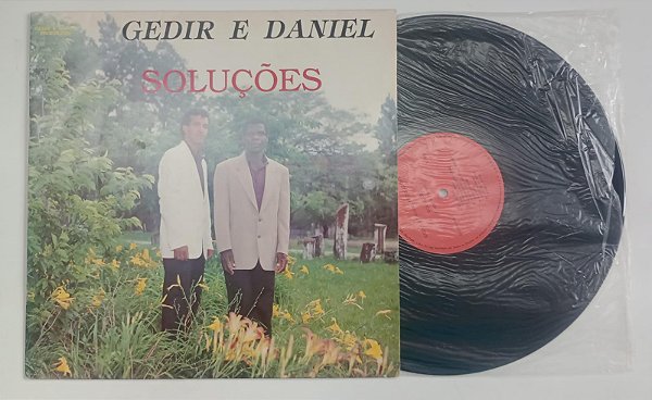 Disco de Vinil Soluções / Lp Interprete Gedir e Daniel [usado]