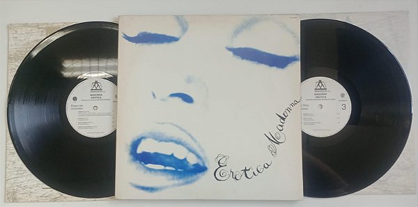 Disco de Vinil Erotica - Lp 1992 Duplo Interprete Madonna (1992) [usado]