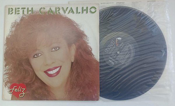 Disco de Vinil Coração Feliz / Lp 1984 Interprete Beth Carvalho (1984) [usado]