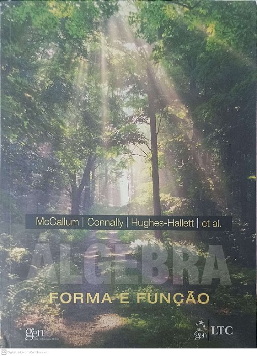 Livro Algebra: Forma e Função Autor Mccallum, William C. (2011) [usado]