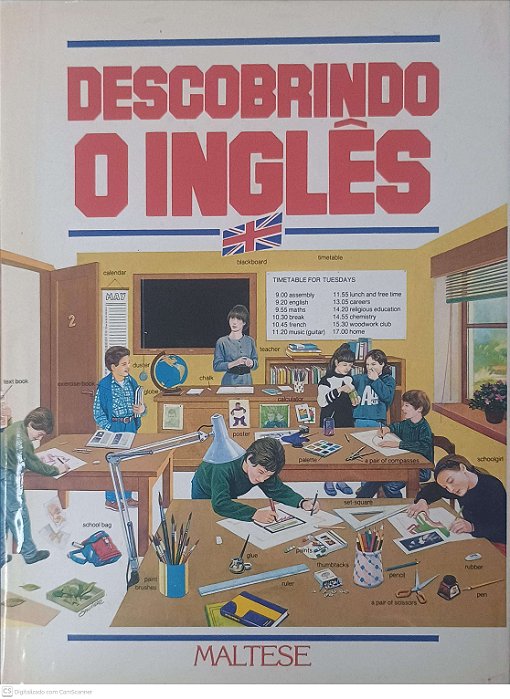 Livro Descobrindo o Inglês Autor Baraldi, Severino e Outros (1990) [usado]