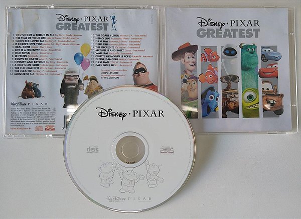 Cd Disney/pixar Greatest Interprete Vários (2009) [usado]