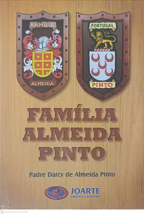 Livro Familia Almeida Pinto Autor Prin, Padre Darcy de Almeida [usado]