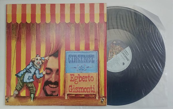 Disco de Vinil Circense - Lp 1979 Interprete Egberto Gismonti (1979) [usado]