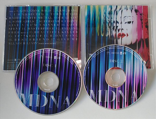 Cd Mdna (2 Discos) Interprete Madonna (2012) [seminovo]