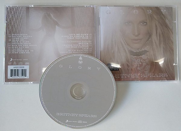 Cd Glory (deluxe Edition) Interprete Britney Spears (2016) [seminovo]