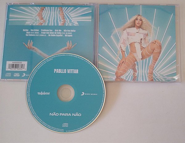 Cd Não para Não Interprete Pablo Vittar (2018) [seminovo]