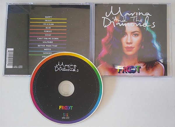 Cd Froot Interprete Marina And The Diamonds (2015) [seminovo]