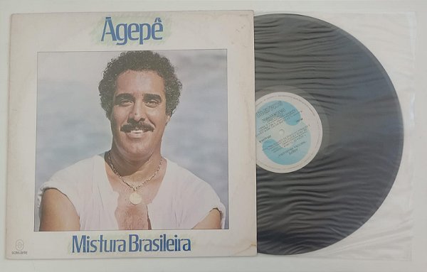 Disco de Vinil Mistura Brasileira - Lp 1984 Interprete Agepê (1984) [usado]