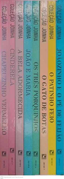 Livro Coleção Joinha com 8 Volumes Autor Desconhecido [usado]