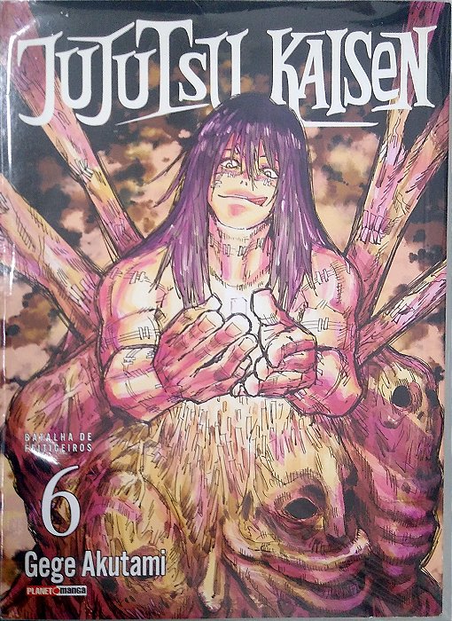 Gibi Jujutsu Kaisen #6 Autor Gege Akutami (2021) [usado]