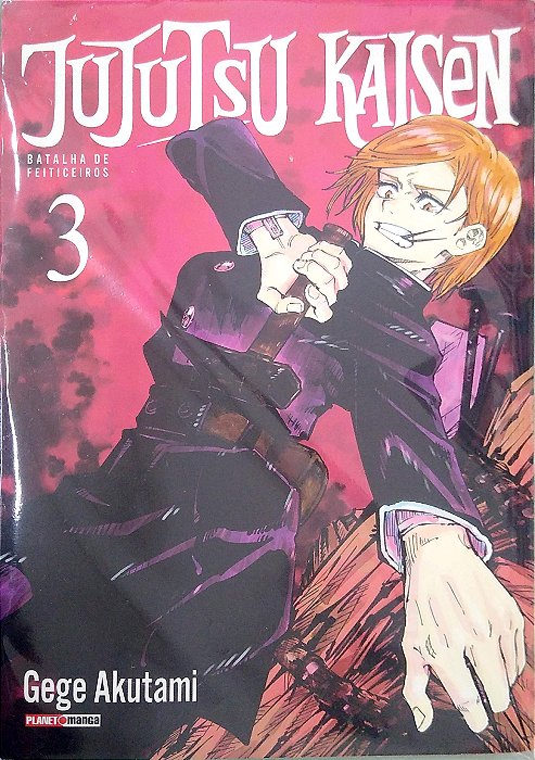 Gibi Jujutsu Kaisen #3 Autor Gege Akutami (2020) [usado]