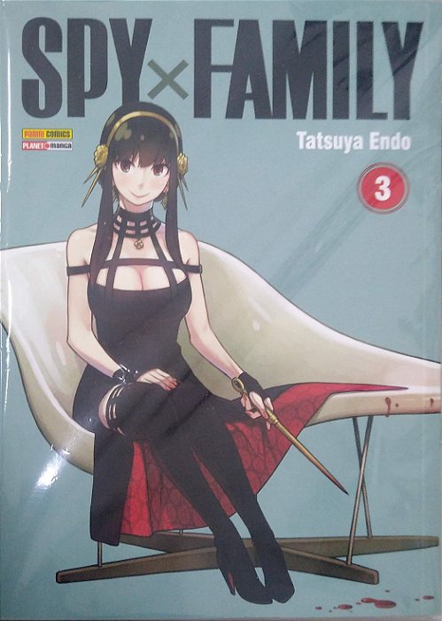 Gibi Spy X Family #3 Autor Tatsuya Endo (2021) [usado]