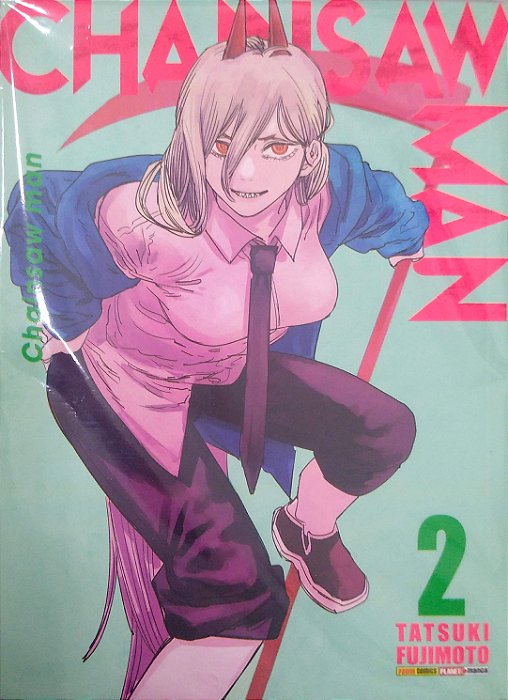 Gibi Chainsaw Man #2 Autor Tatsuki Fujimoto (2021) [usado]