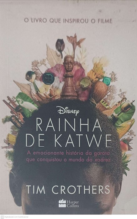 Livro Rainha de Katwe: a Emocionante História da Garota que Conquistou o Mundo do Xadrez Autor Crothers, Tim (2017) [usado]