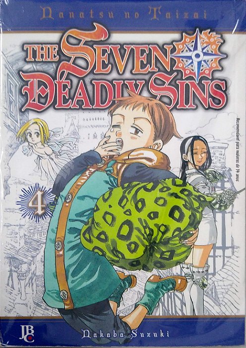 Gibi The Seven Deadly Sins #4 Autor Dakaba Suzuki (2015) [usado]