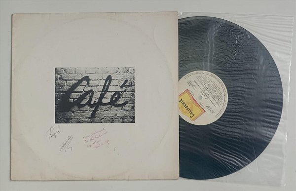 Disco de Vinil Café / Evangélico - Lp 1982 Interprete Grupo Café (1982) [usado]