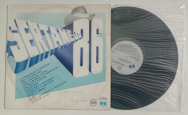Disco de Vinil Sertanejo 86 / Lp 1986 Interprete Vários Artistas (1986) [usado]