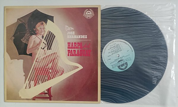 Disco de Vinil Harpa Del Paraguay / Lp Interprete Don José Hernandez [usado]