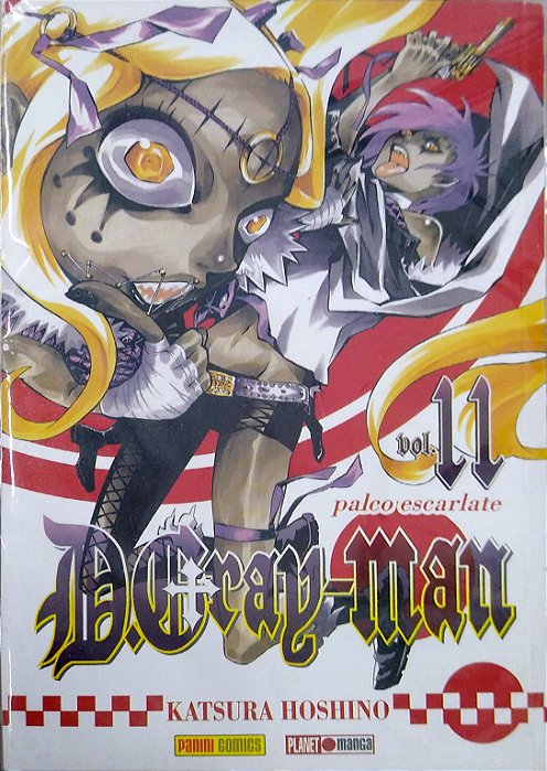 Gibi D. Gray-man #11 Autor Katsura Hoshino (2010) [usado]