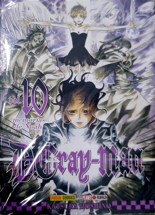Gibi D. Gray-man #10 Autor Katsura Hoshino (2010) [usado]