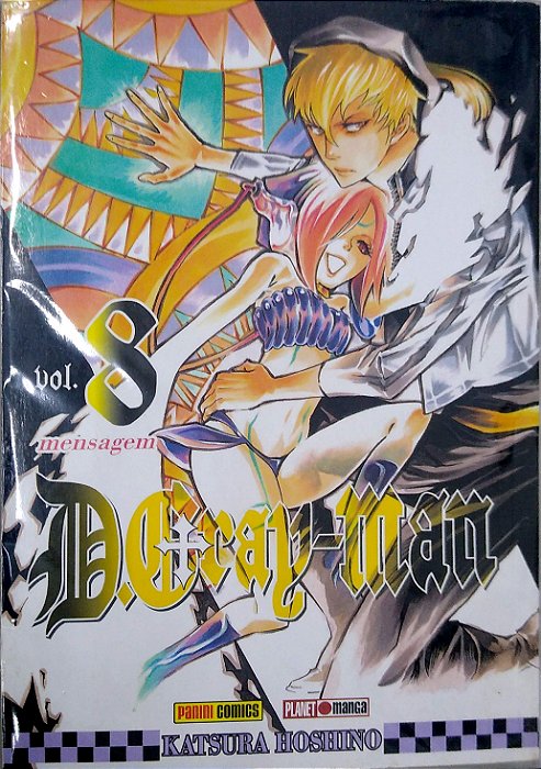 Gibi D. Gray-man #8 Autor Katsura Hoshino (2009) [usado]