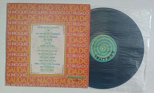 Disco de Vinil Saudade Não Tem Idade - Lp 1975 Interprete Vários Artistas (1975) [usado]